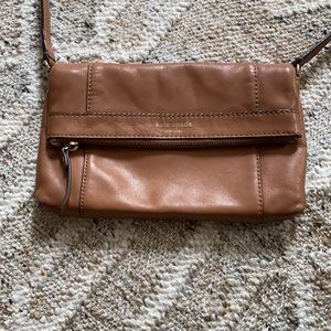 Kate Spade small light tan cross body bag